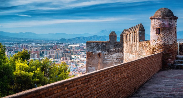 castillo de Gibralfaro Málaga