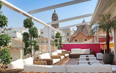 The best hotel terraces in Malaga